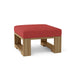 Teak Wood Ottoman - Capistrano - Teak HQ™