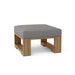 Teak Wood Ottoman - Capistrano - Teak HQ™