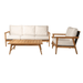 Teak Wood Outdoor Armchair - Ventura - Teak HQ™