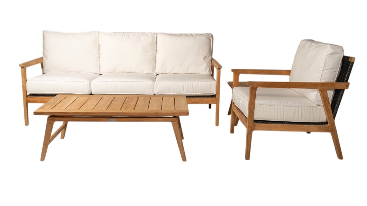 Teak Wood Outdoor Armchair - Ventura - Teak HQ™