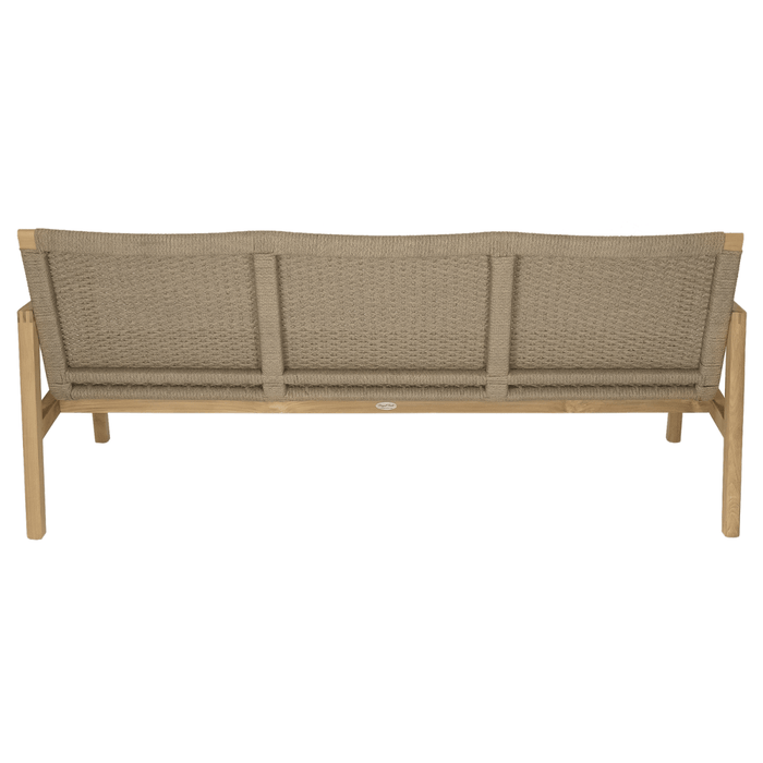 Teak Wood Outdoor Couch - Admiral - Teak HQ™