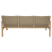 Teak Wood Outdoor Couch - Admiral - Teak HQ™