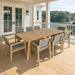 Teak Wood Outdoor Dining Table (90" Long Rectangle) - Admiral - Teak HQ™