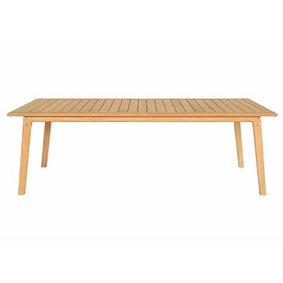 Teak Wood Outdoor Dining Table (90" Long Rectangle) - Admiral - Teak HQ™