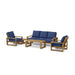 Teak Wood Outdoor Furniture Set - Capistrano 5 - Piece Set - Teak HQ™