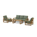Teak Wood Outdoor Furniture Set - Capistrano 5 - Piece Set - Teak HQ™
