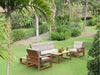 Teak Wood Outdoor Furniture Set - Capistrano 5 - Piece Set - Teak HQ™