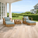 Teak Wood Outdoor Patio Furniture - Copacabana 5 - Piece Set - Teak HQ™