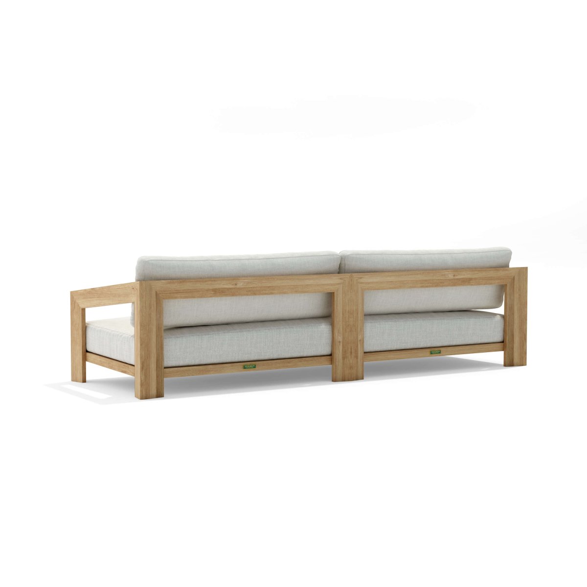 Teak Wood Outdoor Sofa - Smyrna - Teak HQ™