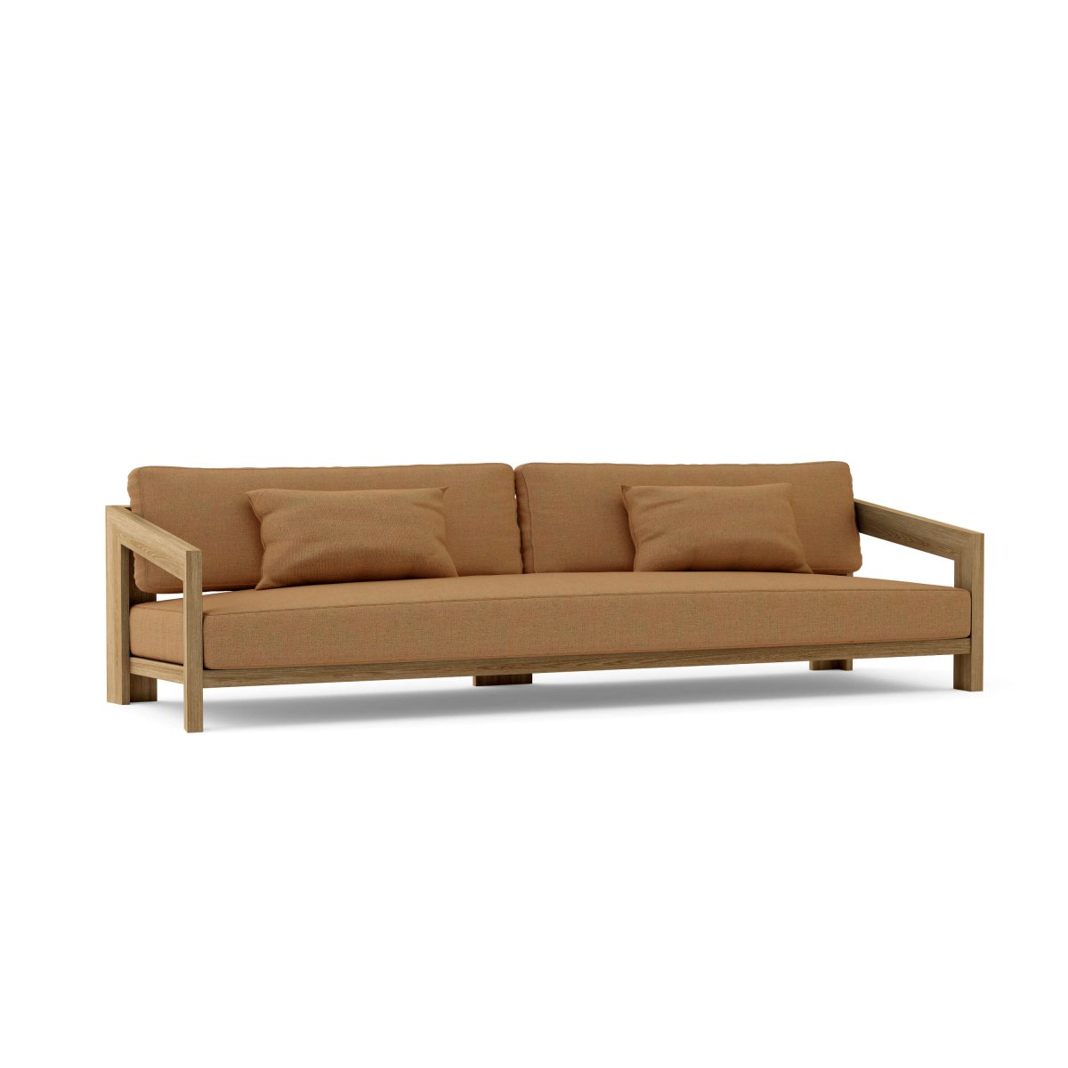 Teak Wood Outdoor Sofa - Smyrna - Teak HQ™