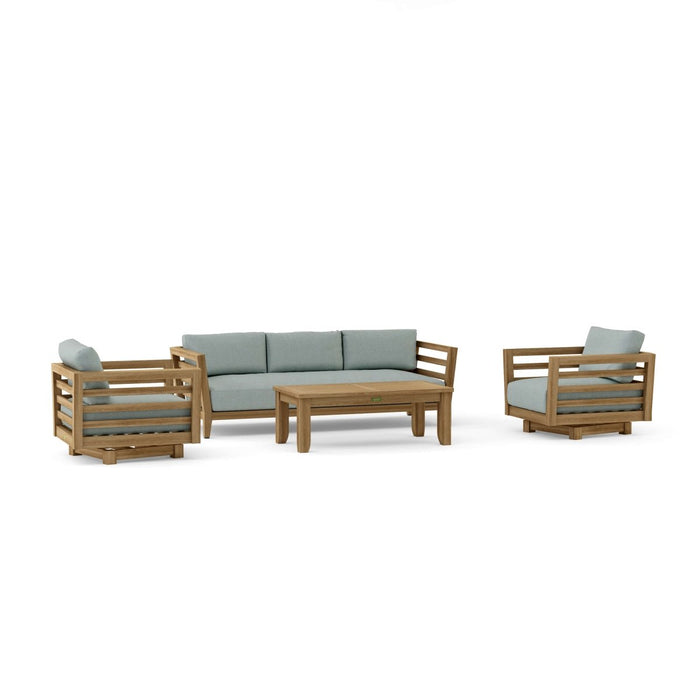 Teak Wood Patio Furniture - Cordoba 4 - Piece Set - Teak HQ™