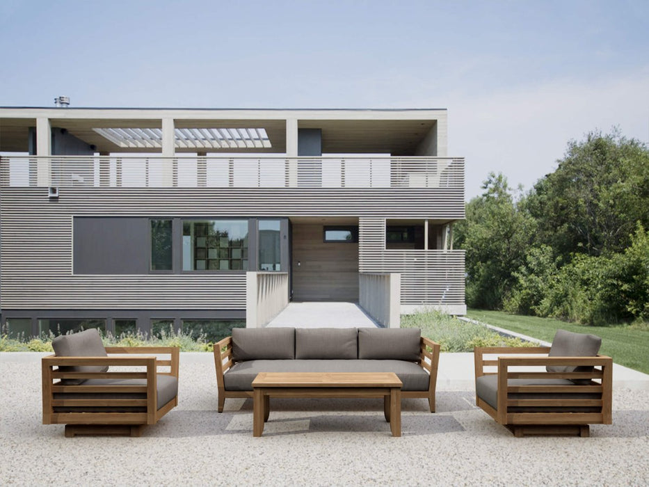 Teak Wood Patio Furniture - Cordoba 4 - Piece Set - Teak HQ™