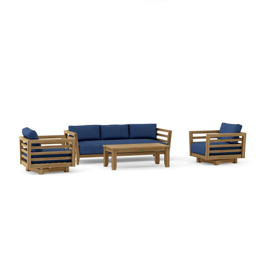 Teak Wood Patio Furniture - Cordoba 4 - Piece Set - Teak HQ™