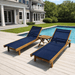 Teak Wood Patio Furniture Set - Sundaze 3 - Piece Set - Teak HQ™