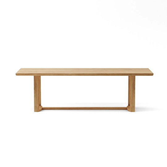 Teak Wood Patio Table (102" Long Rectangle) - Catania - Teak HQ™