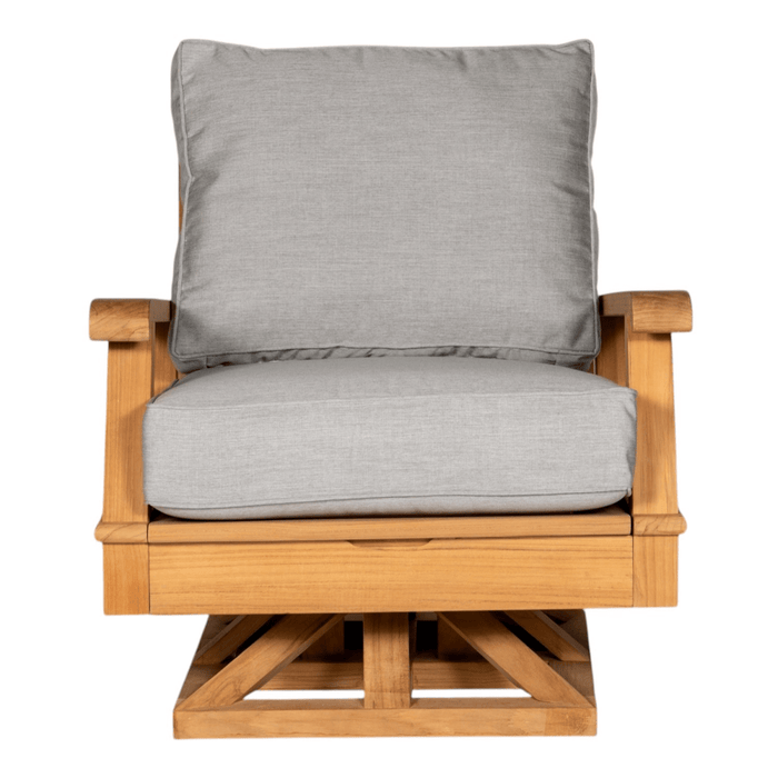 Teak Wood Revolving Chair - Miami - Teak HQ™