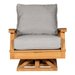 Teak Wood Revolving Chair - Miami - Teak HQ™