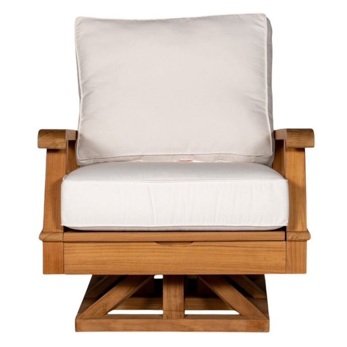 Teak Wood Revolving Chair - Miami - Teak HQ™