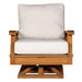 Teak Wood Revolving Chair - Miami - Teak HQ™