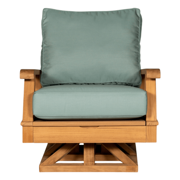 Teak Wood Revolving Chair - Miami - Teak HQ™