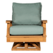 Teak Wood Revolving Chair - Miami - Teak HQ™