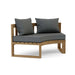 Teak Wood Sectional - Arena (Curved) - Teak HQ™