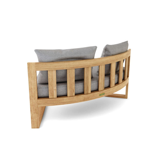 Teak Wood Sectional - Arena (Curved) - Teak HQ™