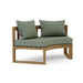 Teak Wood Sectional - Arena (Curved) - Teak HQ™