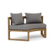 Teak Wood Sectional - Arena (Curved) - Teak HQ™