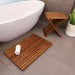 Teak Wood Slatted Stool or Side Table (Foldable) - Kora - Teak HQ™