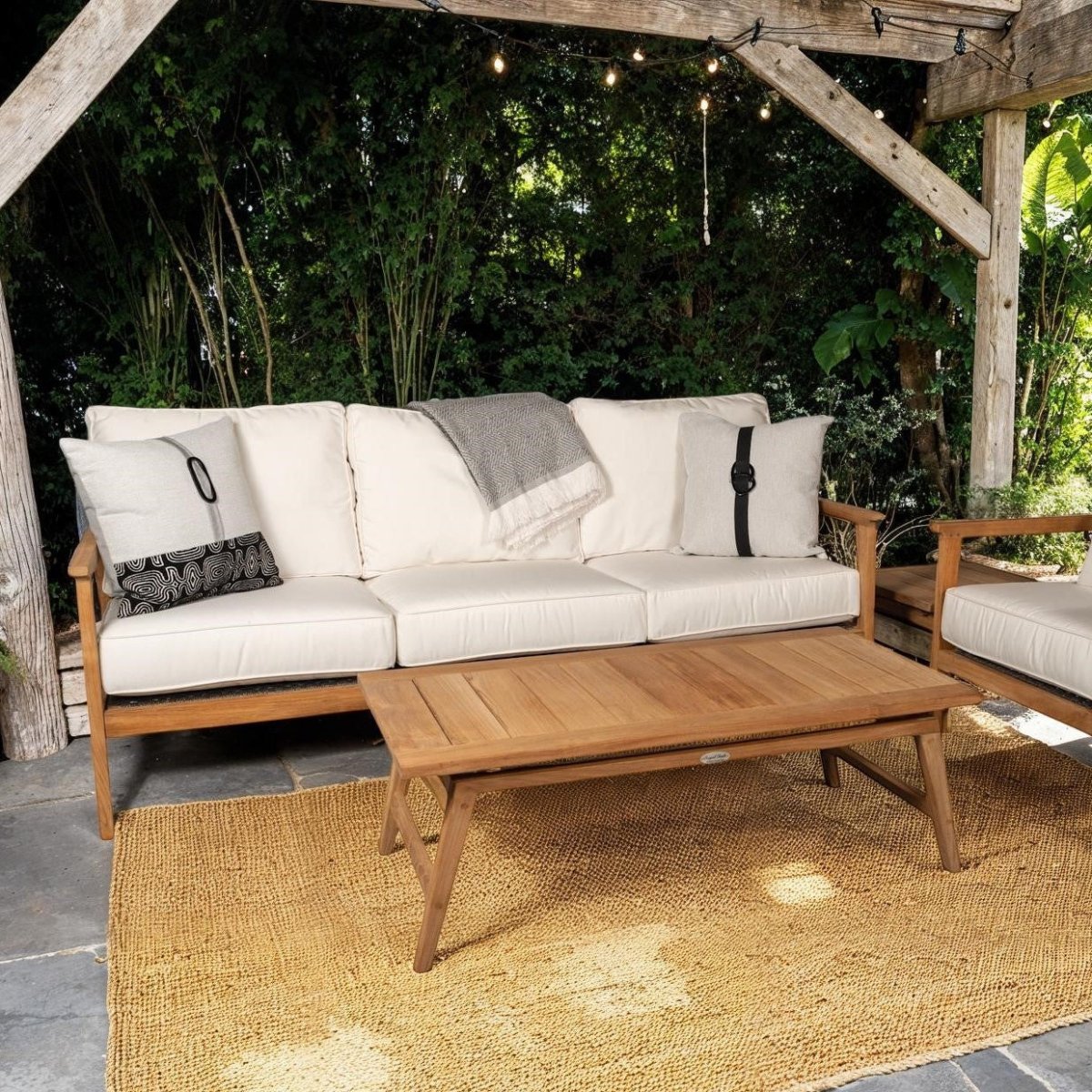 Teak Wood Sofa - Ventura - Teak HQ™