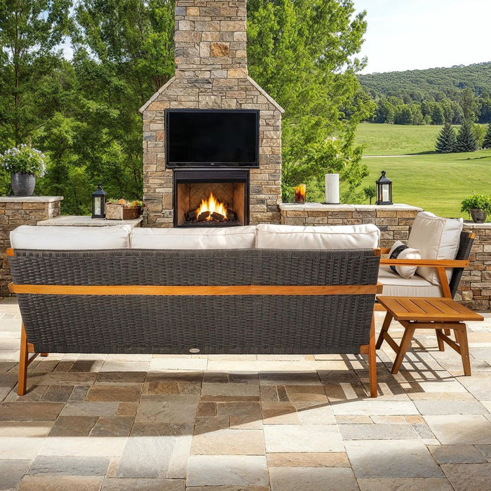 Teak Wood Sofa - Ventura - Teak HQ™