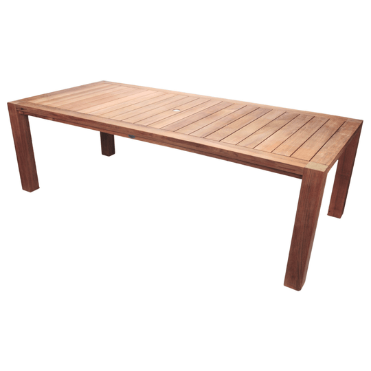 Teak Wood Table (94.5" Long Rectangle) - Comfort - Teak HQ™