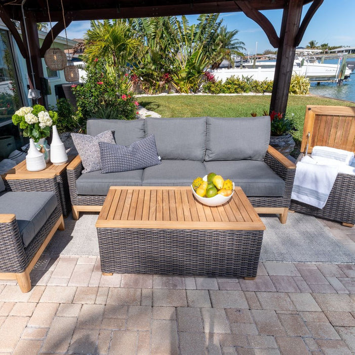 Teakwood Coffee Table (Rectangle) - Boca - Teak HQ™