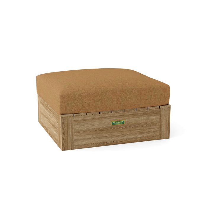 Teak Lounge Seating Ottoman - Copacabana