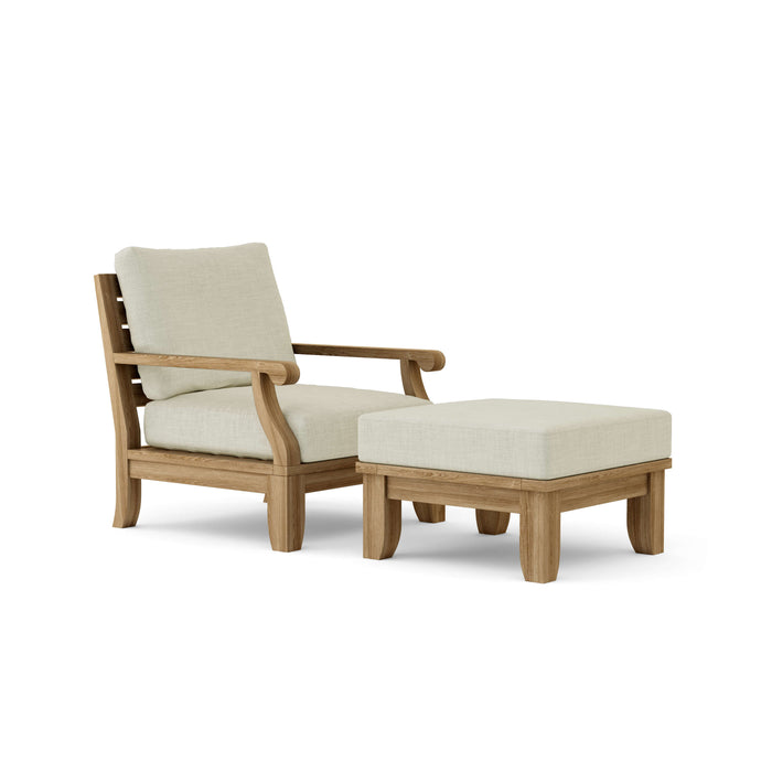 Modern Teak Garden Furniture - Riviera 2-Piece Set