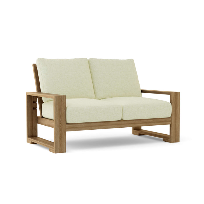 Teak Wood Loveseat - Capistrano