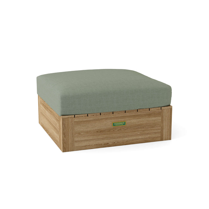 Teak Lounge Seating Ottoman - Copacabana