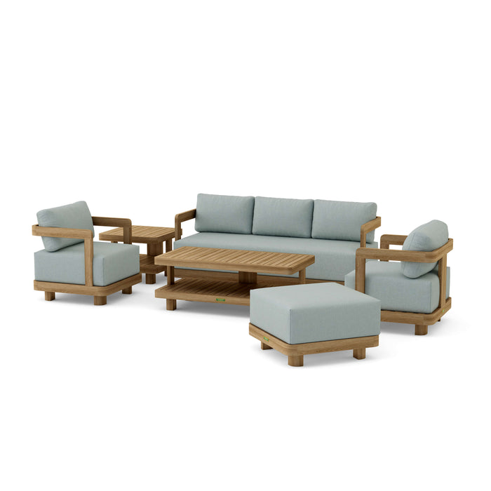 Teak Outdoor Garden Furniture - Granada 6-Piece Set