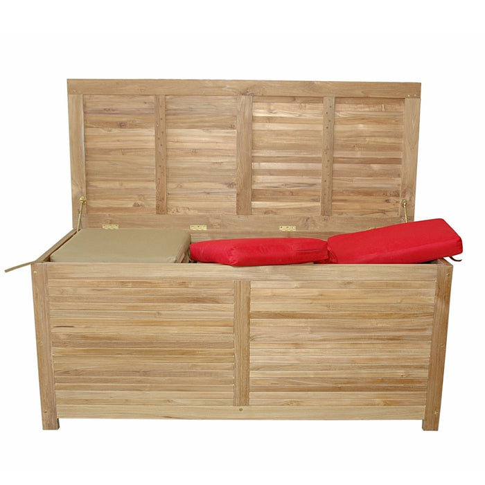 Waterproof Teak Storage Box (62" Wide) - Camrose - Teak HQ™