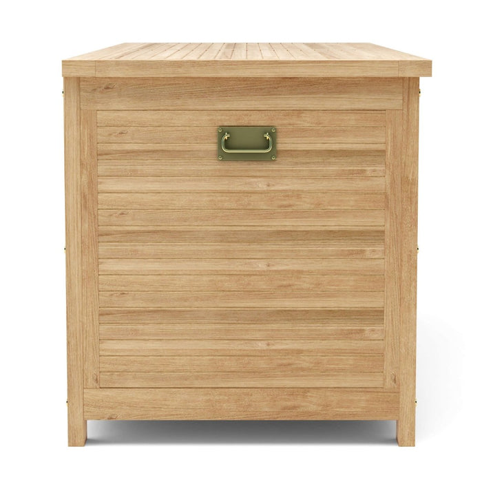 Waterproof Teak Storage Box (62" Wide) - Camrose - Teak HQ™