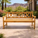 Wooden Teak Bench (3 - Seater) - Skipper - Teak HQ™