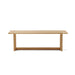 Wooden Teak Table (92.5" Long Rectangle) - Smyrna - Teak HQ™