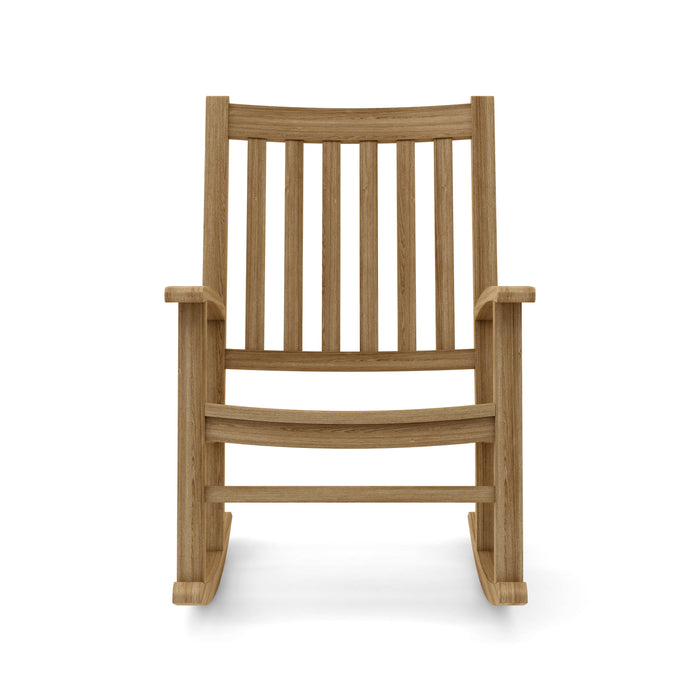 Teak Patio Rocker - Palm Beach