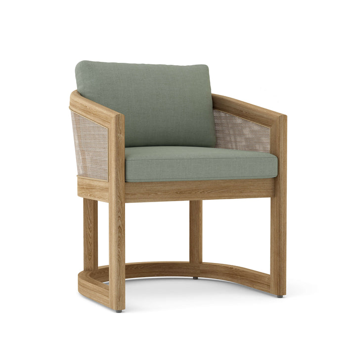 Modern Teak Outdoor Chair - Catania