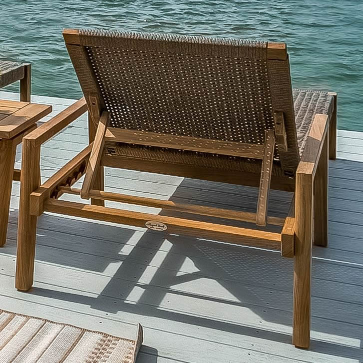 Admiral Teak Sun Lounge Chair