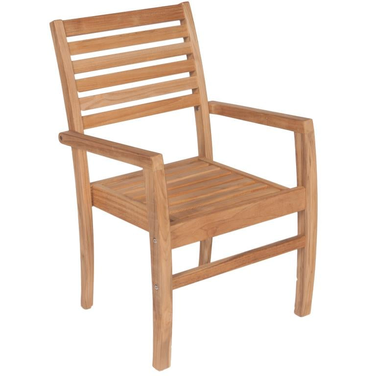 Avant Teak Stacking Chair