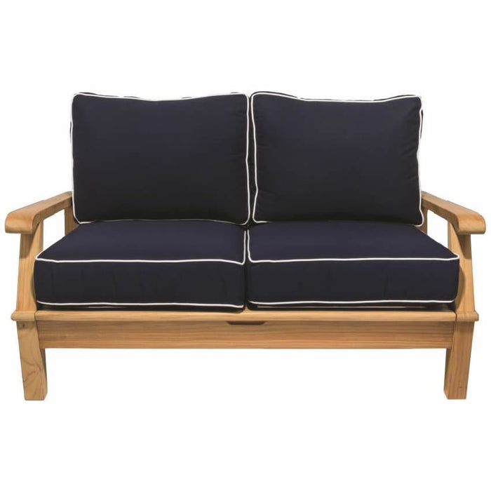 Teak Outdoor Loveseat (Img 1)