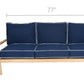 Coastal Teak 3-Seater Sofa