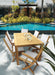 Teak Patio Table (Img 5)